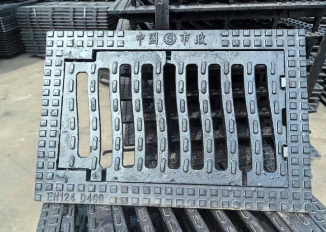 石狮球墨铸铁市政雨水篦子展示